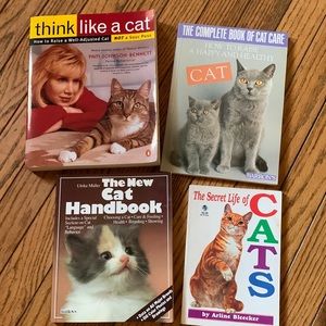 Cat Care Books Bundle-Softbacks
